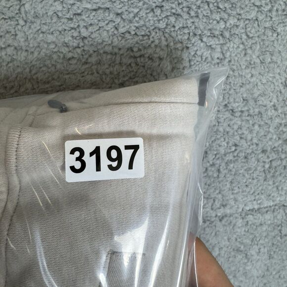 S Tommy John Pants Mens L Beige Lounge Jogger Pockets French Terry Drawstring - Picture 11 of 11